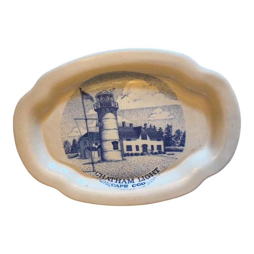 Chatham Pottery Cape Cod Vintage Stoneware Serving Platter